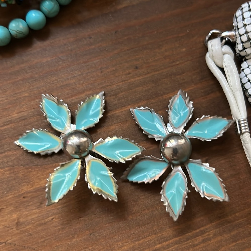 vintage clip earrings